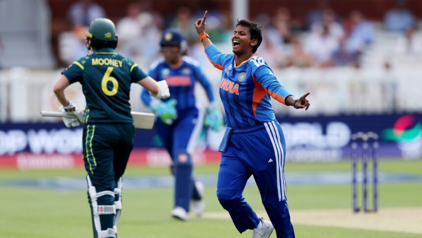 Deepti Sharma shatters women's cricket world record with lone strike in IND vs AUS T20 WC clash