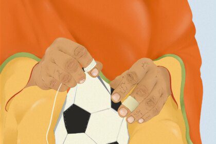 The hands behind the beautiful game
