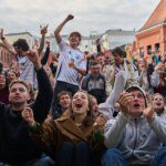 Football fans celebrate the World Cup across continents and cultures