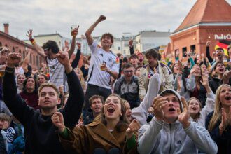Football fans celebrate the World Cup across continents and cultures