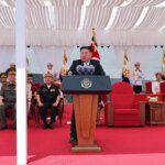 North Korea commissions warship as Kim eyes nuclear navy