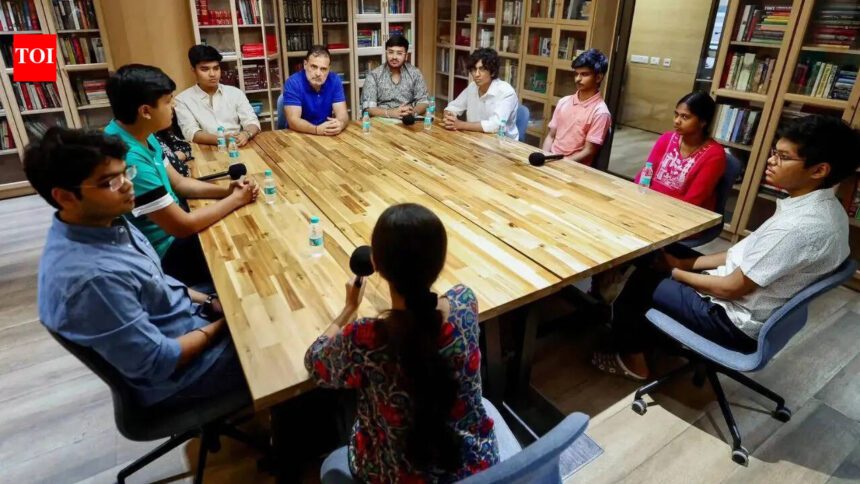 'Sitting inside CBSE': Rahul Gandhi's 'beware of pickpockets' warning amid OSM row; flags re-evaluation fees
