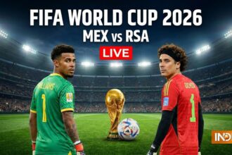 MEX vs RSA FIFA World Cup 2026 Live opening ceremony: Shakira enthrals fans at Azteca Stadium