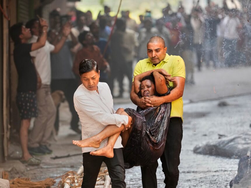 Foreign nationals among 21 dead in fire in Indian capital