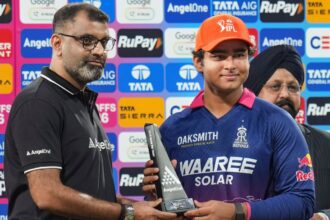 List of awards won by Vaibhav Sooryavanshi in his exceptional IPL 2026 campaign