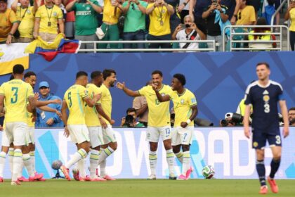 Vini Jr's brace help Brazil finish as Group C leaders, Morocco advances after dramatic 4-2 win