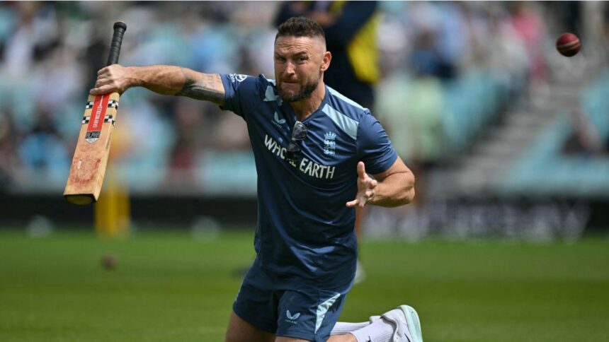 Brendon McCullum steps down as England's test coach, to continue in white-ball role
