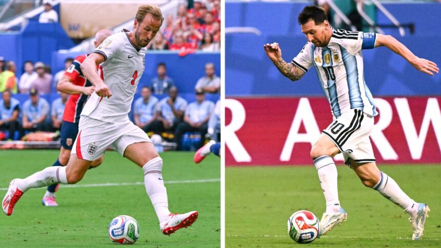 ENG vs ARG FIFA World Cup LIVE: Second half begins in Atlanta after 19 fouls in first 45 mins