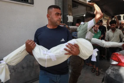 Photos: Israeli attacks kill nine people, including two children, in Gaza