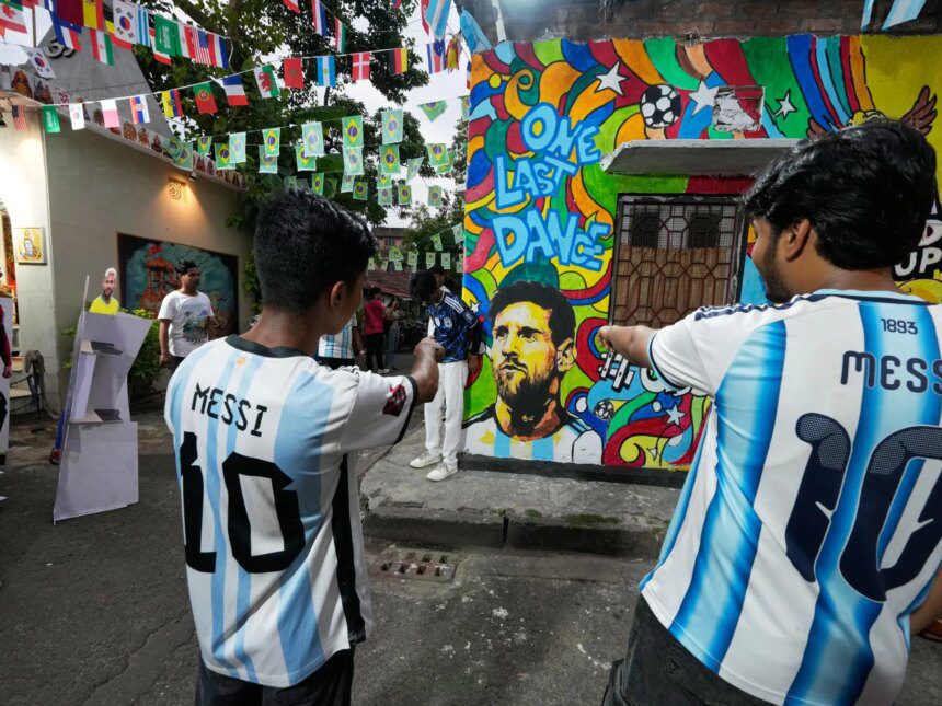 Kolkata sings for Messi as World Cup fever takes hold