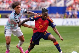Nico Williams exudes confidence as Spain defeat Belgium in FIFA WC 2026 quarter-finals