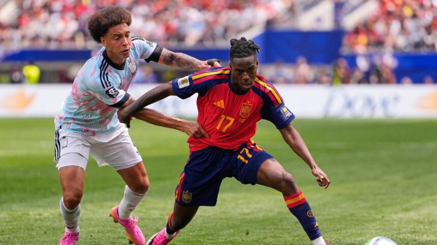 Nico Williams exudes confidence as Spain defeat Belgium in FIFA WC 2026 quarter-finals
