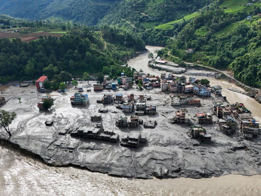 Photos: More than 1,300 missing in Nepal and Tibet after deadly floods