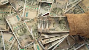 Rupee falls 13 paise to settle at 95.43 against US dollar