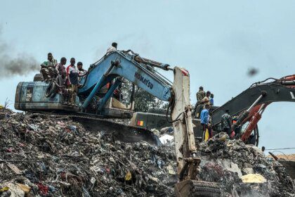 Photos: Towering landfill collapse kills 30 in Guinea’s capital, Conakry