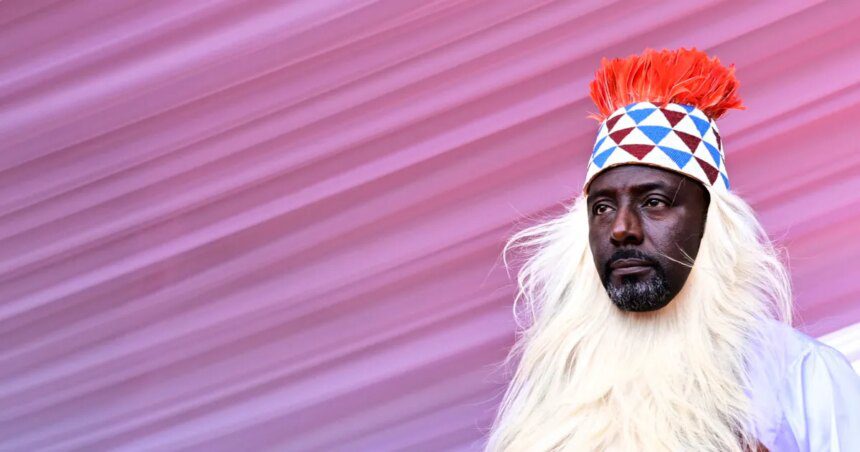 Photos: A journalist is crowned king in Uganda