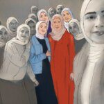 The girls in the Gaza school photograph