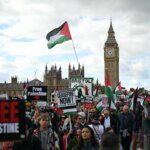 Photos: Thousands march across Europe to demand end to Israel’s war on Gaza